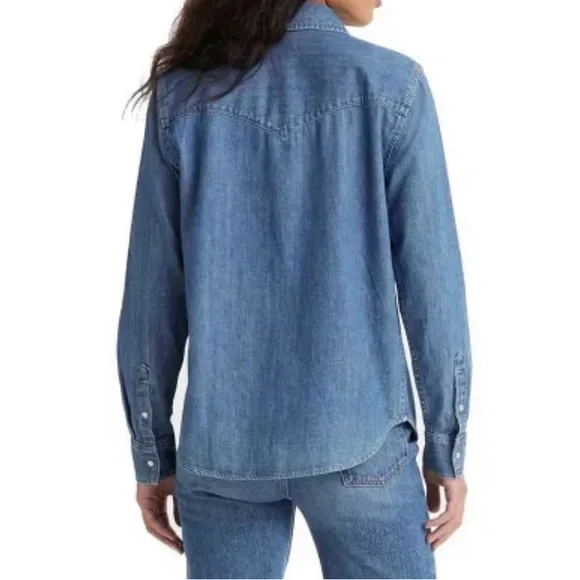 Levi’s Iconic Western / Denim Shirt XL - Picture 6 of 12